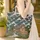 Rustic Log Cabin Mountain River Wooden Sign - Everyday Carry Gift for Outdoors Lover Quilted Tote Bag - 4