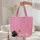 Black Kitten Orange Butterfly Pink Blossoms - Everyday Carry Travel Gift for Cat Lovers Quilted Tote Bag - 5
