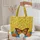 Monarch Butterfly Hydrangea Botanical Floral Wreath Your Name - Everyday Carry Gift Quilted Tote Bag - 5