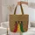 Three Female Silhouettes Ornate Gowns Baroque Foliage Damask - Everyday Carry Gift Quilted Tote Bag - 5