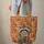 Raccoon Wooden Sign Autumn Leaves - Wildlife Lover Everyday Carry Gift Quilted Tote Bag - 6