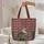 Personalized Bald Eagle American Flag - Everyday Carry Gift for Veterans Quilted Tote Bag - 5