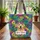 Golden Retriever Flower Crown Hibiscus Leaves - Everyday Carry Gift for Dog Lover Quilted Tote Bag - 3