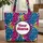 Leopard Spots Medallion - Everyday Travel Work Commute Market Essentials Quilted Tote Bag - 1