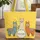 3 Cartoon Llamas Floral Wreath Paisley Swirls - Everyday Carry Gift Quilted Tote Bag - 1