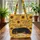 Sleeping Dachshund Sunflower Berries Everyday Carry Gift Quilted Tote Bag - 3