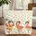 Flamingo Sunglasses Tropical Leaves Pink Hearts Pennant - Summer Everyday Carry Gift Quilted Tote Bag - 1