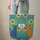 Folk Art Blue Orange Cats Yellow Green Sunflowers Heart Everyday Carry Gift Quilted Tote Bag - 6