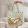 Shih Tzu Dog Book Hammock Wildflower Wreath - Everyday Carry Gift for Book Lover Quilted Tote Bag - 5