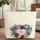 Hummingbirds Rose Heart Floral Personalized Name Flower Lover Everyday Carry Gift Quilted Tote Bag - 1