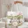 British Shorthair Kittens Spring Blossoms Floral Wreath - Everyday Carry Gift Quilted Tote Bag - 5