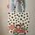 Doll Character Vintage Buttons Red Strawberry Black Polka Dots - Everyday Carry Gift Quilted Tote Bag - 6