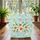 Botanical Daffodil Floral Bouquet Wreath Everyday Carry Gift Quilted Tote Bag - 3
