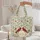 Red Cardinal Folk Art Floral Branch Hoop – Wildlife Lover Everyday Carry Gift Quilted Tote Bag - 5