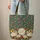 Three Sheep Wildflowers Poppies Personalized Name Everyday Carry Gift Quilted Tote Bag - 6