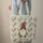 Deep Red Hat Gnome Evergreen Snowflakes Compact Leaf Garland Winter Carry Gift Quilted Tote Bag - 6