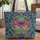 Ornate Dragonfly Art Nouveau Tendrils - Travel Essentials Gift for Art Nouveau Fan Quilted Tote Bag - 1