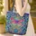 Ornate Dragonfly Art Nouveau Tendrils - Travel Essentials Gift for Art Nouveau Fan Quilted Tote Bag - 4