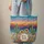 Desert Landscape Saguaro Floral Wreath Custom Name - Everyday Carry Gift Quilted Tote Bag - 6
