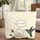 White Magnolia Iridescent Hummingbird Swirling Botanical Floral - Everyday Carry Gift Quilted Tote Bag - 1