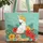White Cockatoo Hibiscus Tropical Palm Fronds - Wildlife Lover Everyday Carry Gift Quilted Tote Bag - 1
