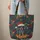 Dachshund Puppy Santa Hat Holly Berries Pine Boughs Your Name Christmas Everyday Gift Quilted Tote Bag - 6