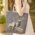 Stags Pine Antlers Personalized Name - Deer Lover Everyday Carry Gift Quilted Tote Bag - 4