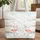 Flamingos Wetland Sky Custom Name - Wildlife Lover Everyday Carry Gift Quilted Tote Bag - 1