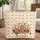 Vintage Camper Van Rose Garlands String Lights Red Hearts - Travel Essentials Gift for Camper Lover Quilted Tote Bag - 1