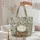 Vintage Books Wild Garden Flowers Floral Wreath - Everyday Carry Gift for Book Lover Quilted Tote Bag - 5