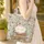Vintage Books Wild Garden Flowers Floral Wreath - Everyday Carry Gift for Book Lover Quilted Tote Bag - 4