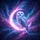 Snowy Owl Perched Crescent Moon Starry Sky - Mystical Fantasy Lover Gift Spare Tire Cover - 6