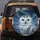Snowy Owl Face Arctic Twilight Aurora - Wildlife Lover Gift Spare Tire Cover - 5