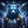 Celestial Blue Bear Cosmic Armor Galaxies Nebulae - Wildlife Lover Vehicle Decor Gift Spare Tire Cover - 6