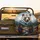 Grizzly Bear Snowy Mountain Forest River Autumn Landscape - Wildlife Lover Gift Spare Tire Cover - 2