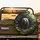 Grizzly Bear Mossy Cave Ancient Forest Wilderness Lush Greenery - Wildlife Lover Gift Spare Tire Cover - 2