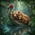 Brown Bears Cub Macaws Tropical Jungle Forest Water Scene - Outdoor Adventure Lover Gift Spare Tire Cover - 6