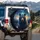 Majestic Black Bear Pine Forest Lake Mountains Night Sky - Wildlife Lover Gift Spare Tire Cover - 3