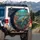 Sea Turtle Coral Reef Formations Welcome - Ocean Life Car Decor Gift for Marine Lover Spare Tire Cover - 3
