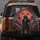 Samurai Warrior Horned Helmet Fortune Kanji Autumn Trees - Road Trip Adventure Gift Spare Tire Cover - 5