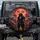 Samurai Warrior Horned Helmet Fortune Kanji Autumn Trees - Road Trip Adventure Gift Spare Tire Cover - 1