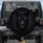 Menacing Black Fox Fiery Orange Eyes Sinister Fangs Shadowy Fur - Fox Lover Gift Spare Tire Cover - 1