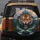 Roaring Tiger Head Mountain River Vista - Wildlife Lover Gift Spare Tire Cover - 5