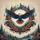 Eagle Laurel Wreath Forest River Mountains - Outdoor Adventure Gift for Wildlife Lover Spare Tire Cover - 6