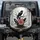 Black Ravens Crimson Emblem Ancient Trees Eerie Forest - Dark Fantasy Fan Gift Spare Tire Cover - 1