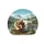 Brown Bear Guitar Camper Wildflower Forest - Camping Lover Gift Spare Tire Cover - 4