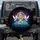 Golden Anchor Compass Rose Celestial Doves Stardust - Adventure Travel Gift Spare Tire Cover - 1