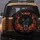 Orange Eye Snarling Wolf Head Flames Outdoor Adventure Gift Spare Tire Cover - 5