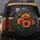 Realistic Orange Poppy Flowers Lush Greenery - Nature Lover Car Decor Gift Spare Tire Cover - 5