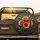 Realistic Orange Poppy Flowers Lush Greenery - Nature Lover Car Decor Gift Spare Tire Cover - 2